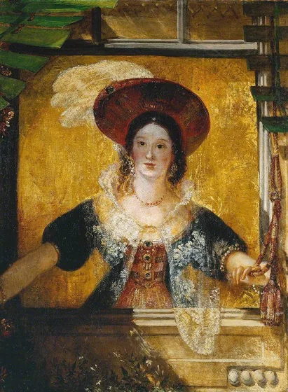 Jessica (from William Shakespeare's The Merchant of Venice, Act II, sc.v) — J. M. W. Turner
