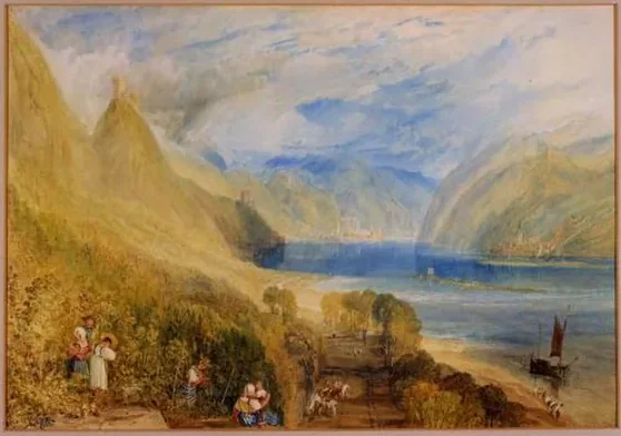 Joseph Mallord William Turner - Baccharach on the Rhine — J. M. W. Turner