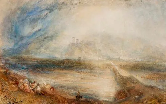 Joseph Mallord William Turner - Bellinzona from the Road to Locarno — J. M. W. Turner