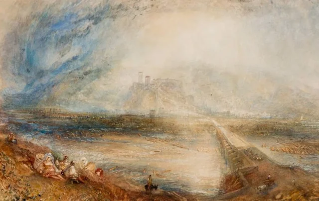 Bellinzona desde el camino de Locarno, J. M. W. Turner