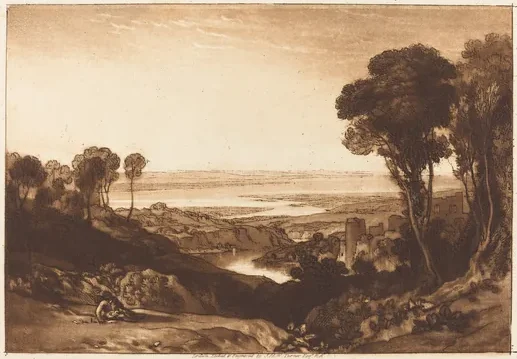 Junction of Severn and Wye — J. M. W. Turner