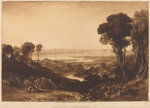 Junction of Severn and Wye — J. M. W. Turner