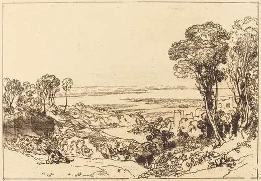 Junction of Severn and Wye — J. M. W. Turner
