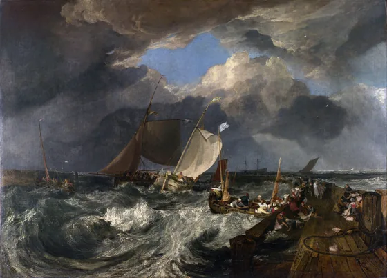 La Jetée de Calais — J. M. W. Turner