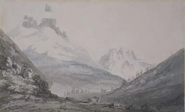Paisagem com arco-íris, Lindley Hall