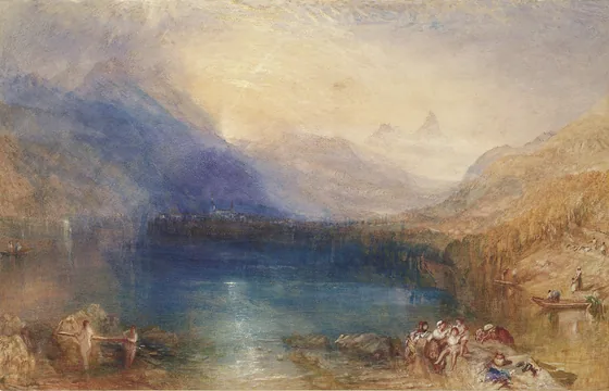 Le Lac de Zoug — J. M. W. Turner