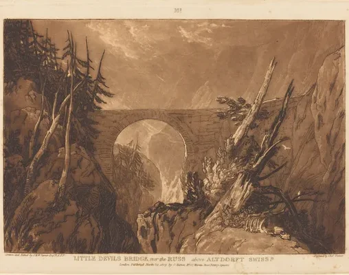 Little Devil's Bridge — J. M. W. Turner