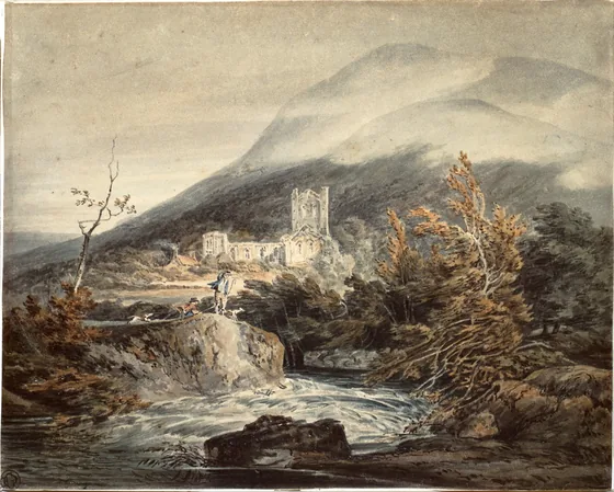 Llanthony Abbey, Monmouthshire — J. M. W. Turner