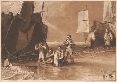 Marine Dabblers — J. M. W. Turner