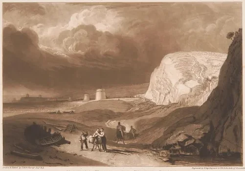 Martello Towers near Bexhill, Sussex — J. M. W. Turner