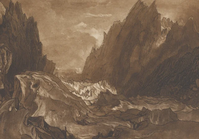 El Mar de Hielo, valle de Chamonix, Saboya