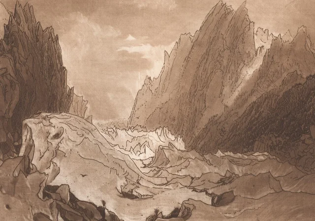 Mer de Glace, Valley of Chamouni, Savoy, J. M. W. Turner