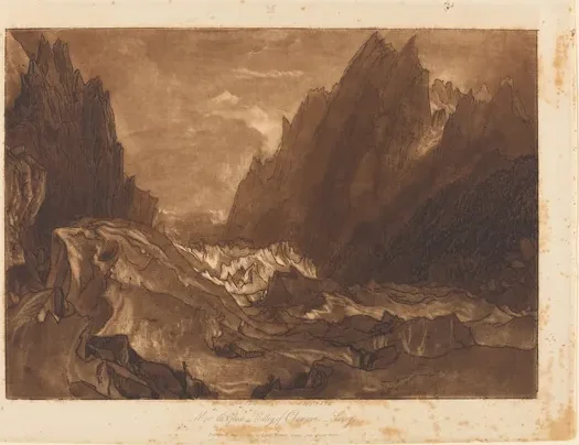 Mer de Glace — J. M. W. Turner