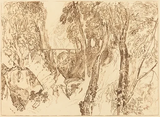 Mill near the Grand Chartreuse — J. M. W. Turner