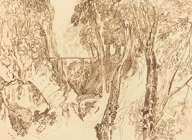 Mill near the Grand Chartreuse, J. M. W. Turner
