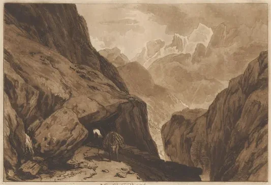 Mt. St. Gothard — J. M. W. Turner