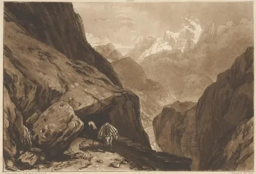 Mt. St. Gothard — J. M. W. Turner