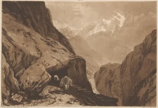 Mt. St. Gothard — J. M. W. Turner
