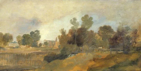 Newark Abbey on the Wey — J. M. W. Turner