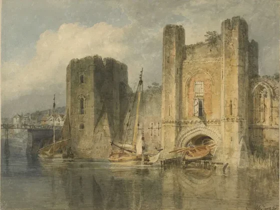 Newport Castle — J. M. W. Turner