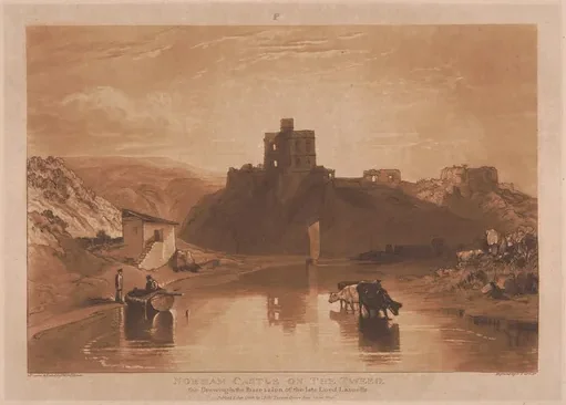 Norham Castle on the Tweed — J. M. W. Turner