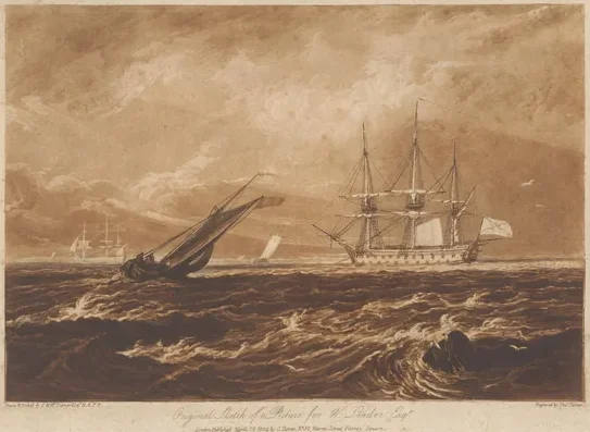 Original Sketch of a Picture for W. Leader, Esq. — J. M. W. Turner