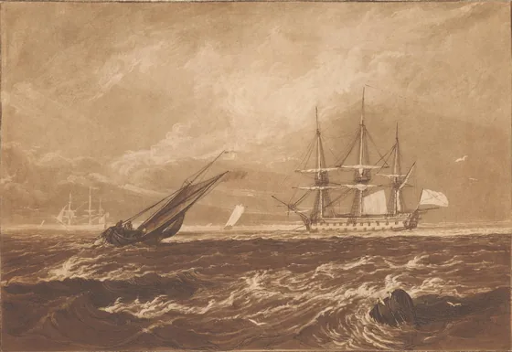 Original Sketch of a Picture for W. Leader, Esq. — J. M. W. Turner
