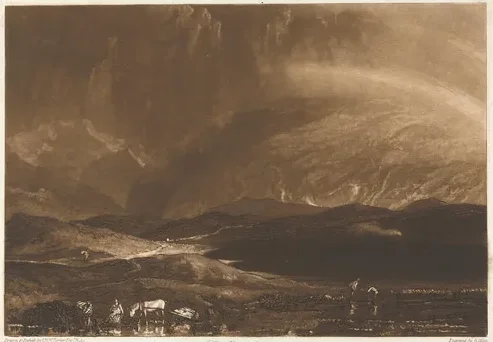 Peat Bog, Scotland — J. M. W. Turner
