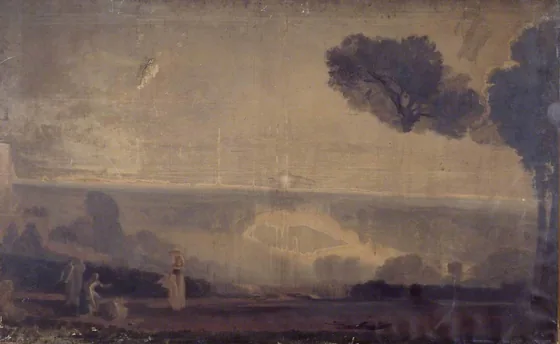 Richmond Hill with Girls Carrying Corn — J. M. W. Turner