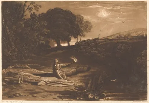 Rispah: 2nd Book of Samuel, Chap. 21 — J. M. W. Turner