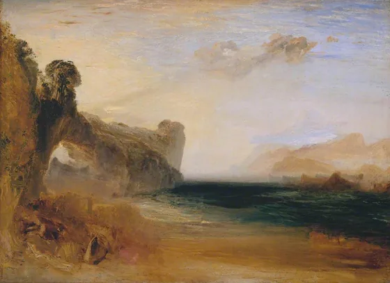 Rocky Bay with Figures — J. M. W. Turner