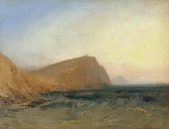 Rocky Coast — J. M. W. Turner