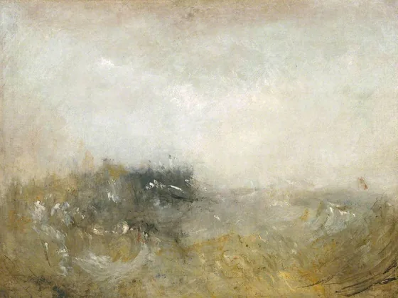 Rough Sea — J. M. W. Turner