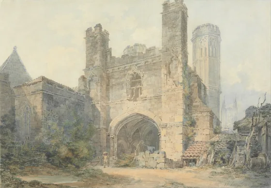 Saint Augustine's Gate, Canterbury — J. M. W. Turner