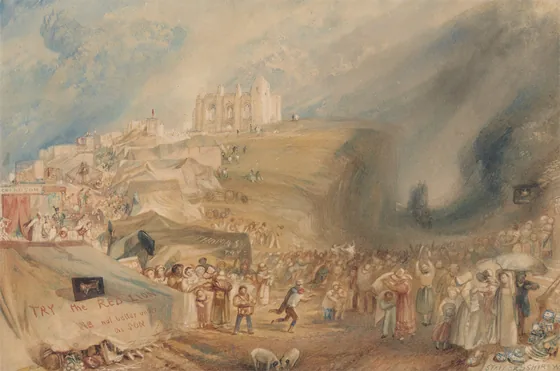Saint Catherine's Hill, Guildford, Surrey — J. M. W. Turner