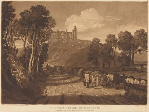 Saint Catherine's Hill Near Guilford — J. M. W. Turner