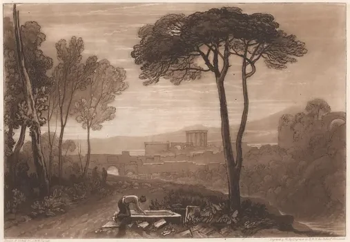 Scene in the Campagna — J. M. W. Turner