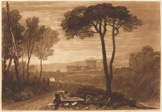 Scene in the Campagna — J. M. W. Turner