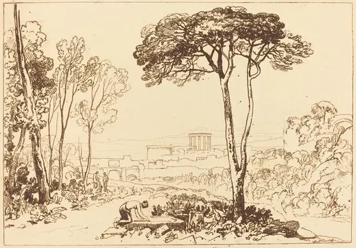 Scene in the Campagna — J. M. W. Turner