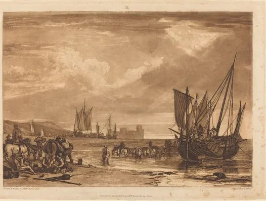 Scene on the French Coast — J. M. W. Turner