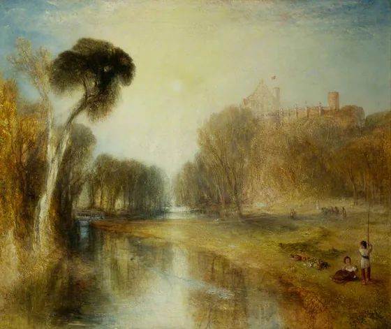 Schloss Rosenau, Bavaria, Seat of HRH Prince Albert of Coburg — J. M. W. Turner