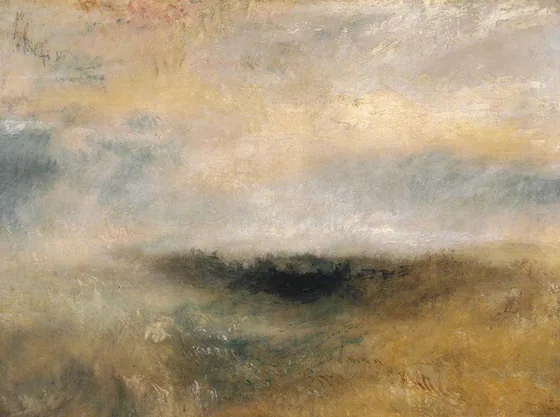 Seascape with Storm Coming On — J. M. W. Turner