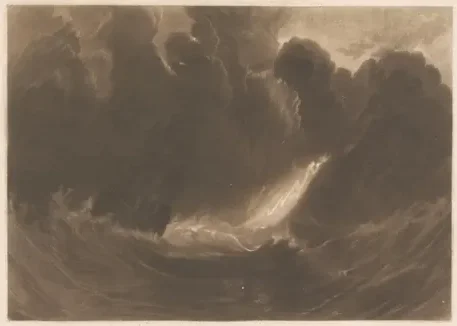 Ship in a Storm — J. M. W. Turner