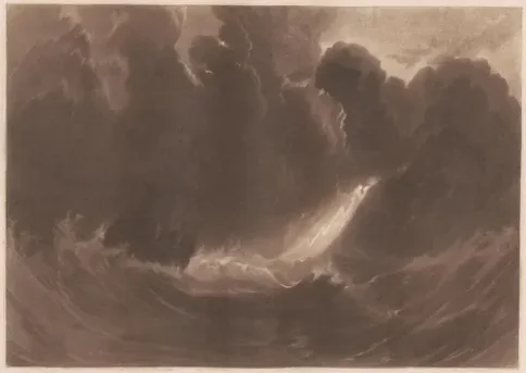 Ship in a Storm — J. M. W. Turner