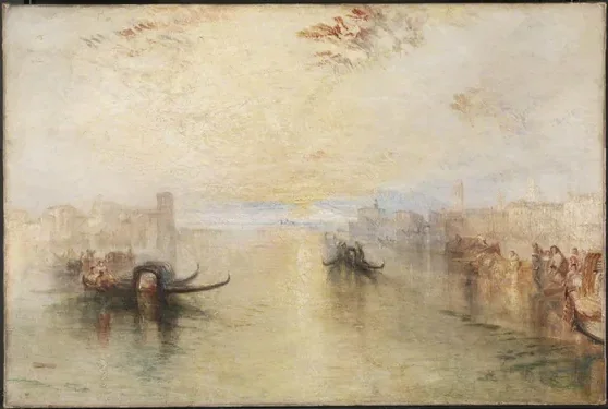 St Benedetto, Looking towards Fusina — J. M. W. Turner