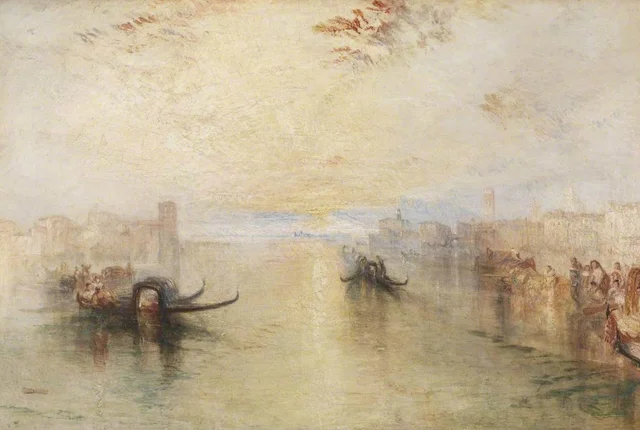 St Benedetto, vue vers Fusina, William Turner
