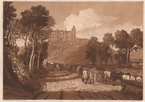 St. Catherine's Hill near Guildford — J. M. W. Turner