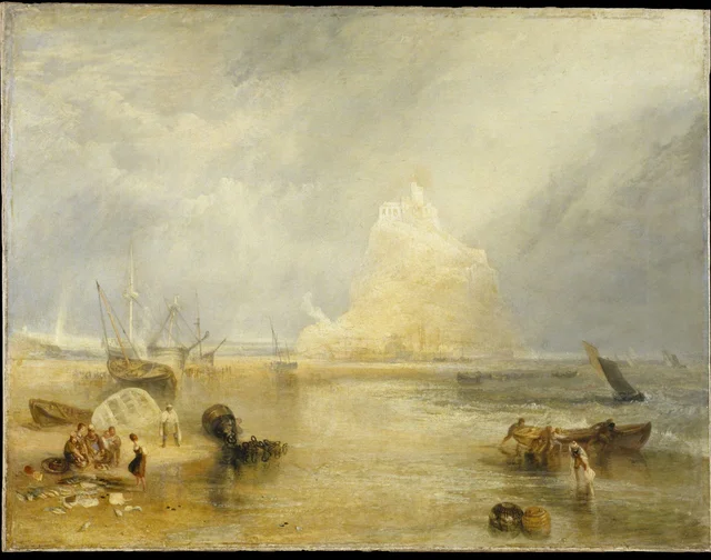 St Michael's Mount, Cornualles, J. M. W. Turner