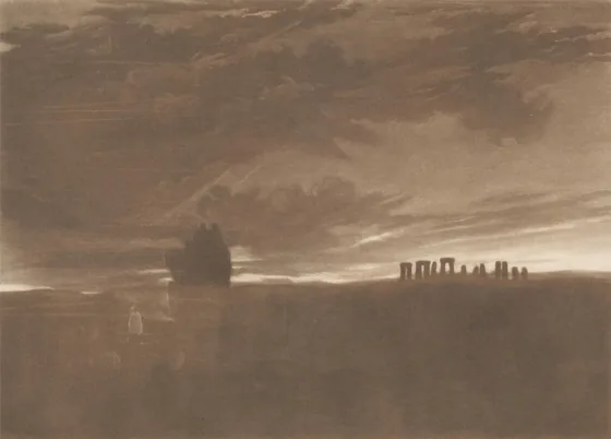 Stonehenge at Daybreak — J. M. W. Turner