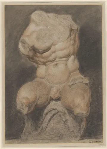 Study of the Belvedere Torso — J. M. W. Turner